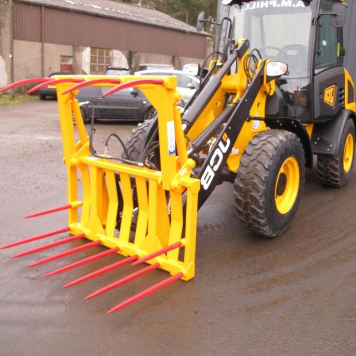 4' 6 Muck Fork and Top Grab for JCB 406